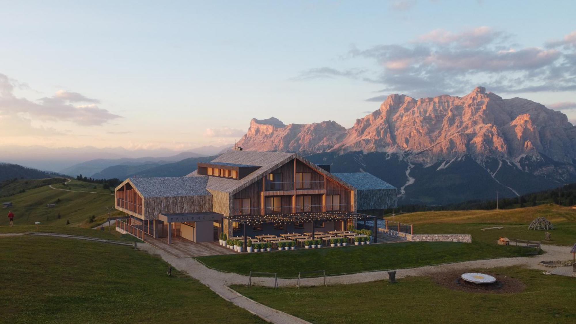 Rifugio Alpino Pralongià Vila Corvara In Badia Exterior foto