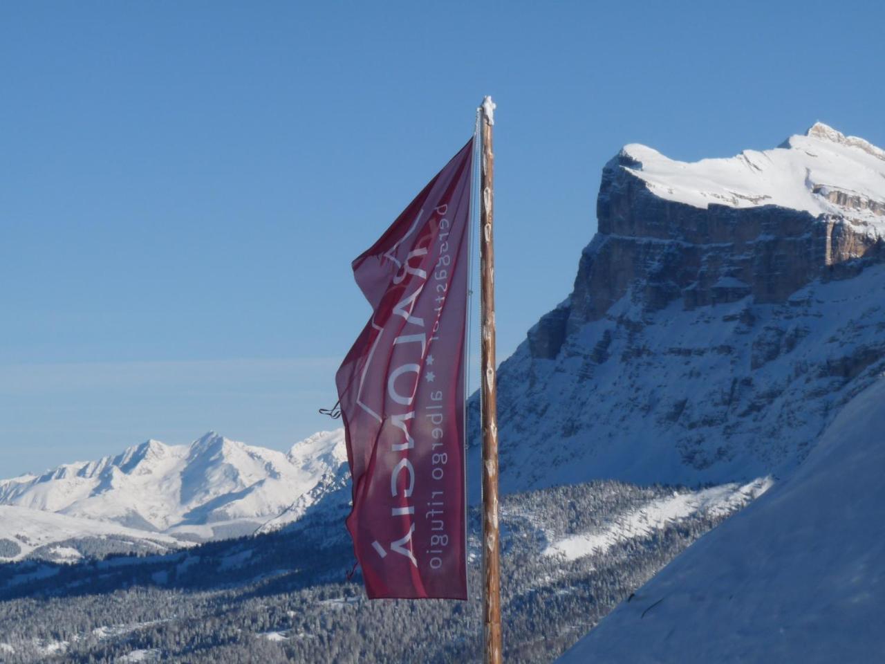 Rifugio Alpino Pralongià Vila Corvara In Badia Exterior foto